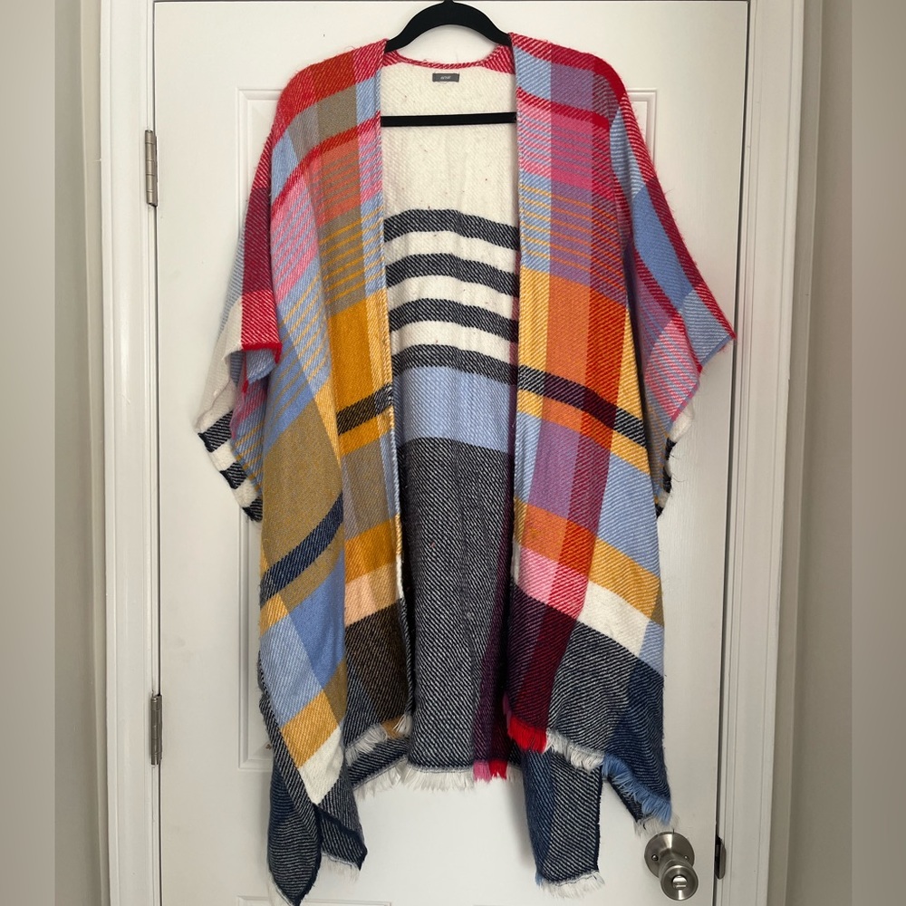 Aerie Oversized Multicolor Cardigan